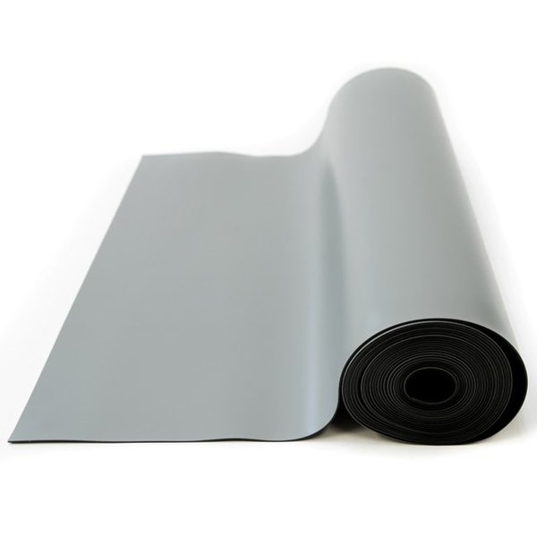 Bertech ESD Anti-Static High Temperature Table Mat Roll, 2.5 Ft. x 10 Ft., Gray 2059T-2.5x10G